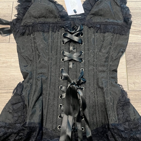 Daisy Corset gothic corset lace dress - Picture 6 of 7